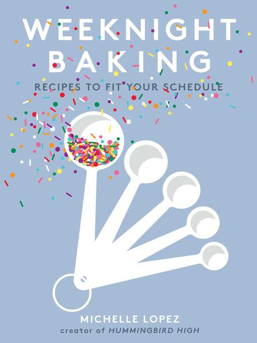 Cover image for Weeknight Baking